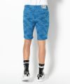 BLUE モデル:身長185cm,チェスト95cm,ウエスト75cm,ヒップ94cm,着用サイズL