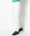 WHITE モデル:身長185cm,チェスト95cm,ウエスト75cm,ヒップ94cm,着用サイズM